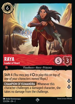 Raya — Leader of Heart