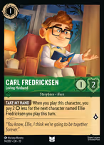 Carl Fredricksen — Loving Husband