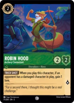 Robin Hood — Archery Contestant