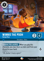 Winnie the Pooh — Hungry Bear