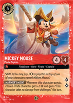 Mickey Mouse — Pirate Captain