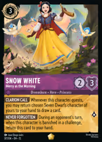 Snow White — Merry as the Morning