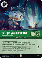 Webby Vanderquack — Mystery Enthusiast
