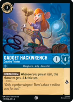 Gadget Hackwrench — Creative Thinker