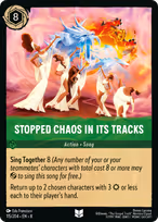 Stopped Chaos in Its Tracks