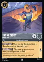 Incrediboy — Buddy Pine