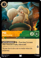 Peg — Natural Performer