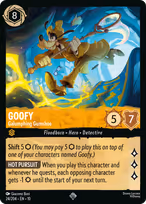 Goofy — Galumphing Gumshoe