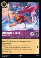 Darkwing Duck — Darkwolf Dog