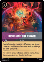Restoring the Crown