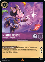 Minnie Mouse — Amethyst Champion