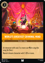 World's Greatest Criminal Mind