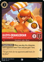 Gloyd Orangeboar — Fierce Competitor