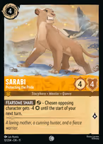 Sarabi — Protecting the Pride