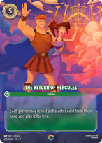 The Return of Hercules