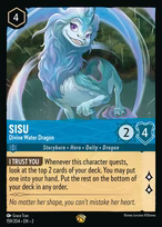 Sisu — Divine Water Dragon