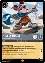 Mickey Mouse — Inspirational Warrior