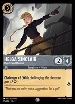 Helga Sinclair — Right-Hand Woman
