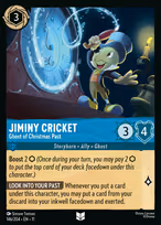 Jiminy Cricket — Ghost of Christmas Past