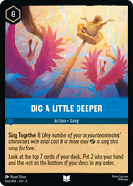Dig a Little Deeper