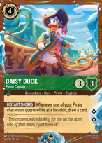 Daisy Duck — Pirate Captain