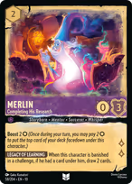 Merlin — Completing His Research