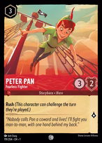 Peter Pan — Fearless Fighter