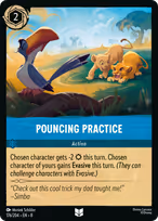 Pouncing Practice