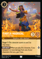 Isabela Madrigal — Such a Lovely Voice