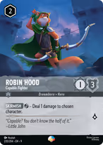 Robin Hood — Capable Fighter