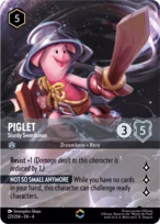 Piglet — Sturdy Swordsman