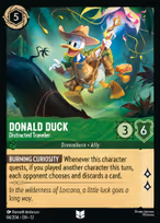 Donald Duck — Distracted Traveler