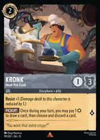 Kronk — Meat Hut Cook