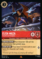 Elisa Maza — Transformed Gargoyle