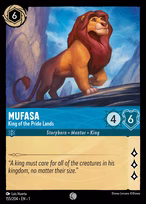 Mufasa — King of the Pride Lands