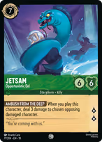 Jetsam — Opportunistic Eel