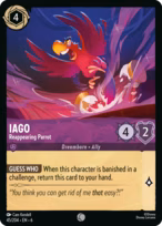 Iago — Reappearing Parrot