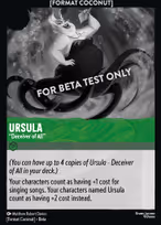 Ursula — "Deceiver of All"