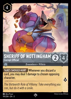 Sheriff of Nottingham — Corrupt Official