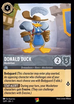 Donald Duck — Musketeer