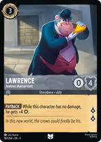 Lawrence — Jealous Manservant