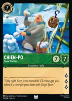 Chien-Po — Snow Warrior