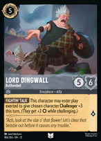 Lord Dingwall — Bullheaded