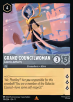 Grand Councilwoman — Galactic Authority
