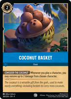 Coconut Basket