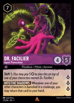 Dr. Facilier — Agent Provocateur