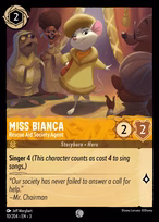 Miss Bianca — Rescue Aid Society Agent