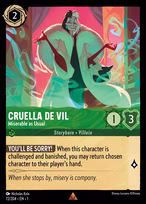 Cruella De Vil — Miserable as Usual