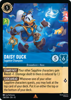 Daisy Duck — Sapphire Champion