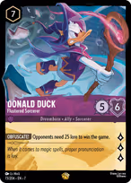 Donald Duck — Flustered Sorcerer